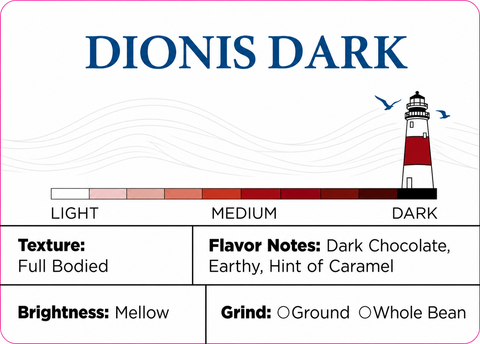 Dionis Dark - Specialty Coffee Blend
