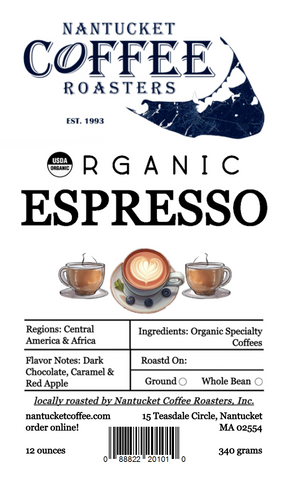 Organic Espresso - Specialty Coffee Blend