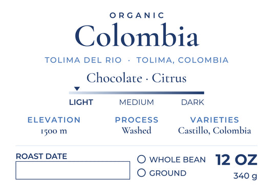 Organic Colombia (Roastd Private Label) - Single Origin Specialty Coffee