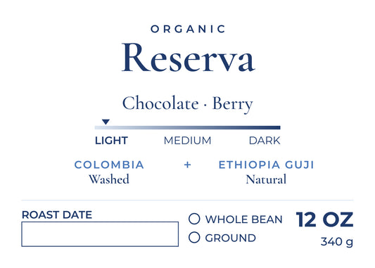 Organic Reserva (Roastd Private Label) - Specialty Coffee Blend